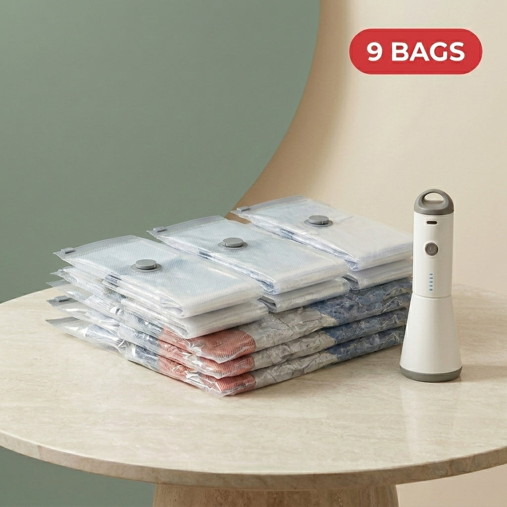 Aube Vacuum Bag Pack Travel Set