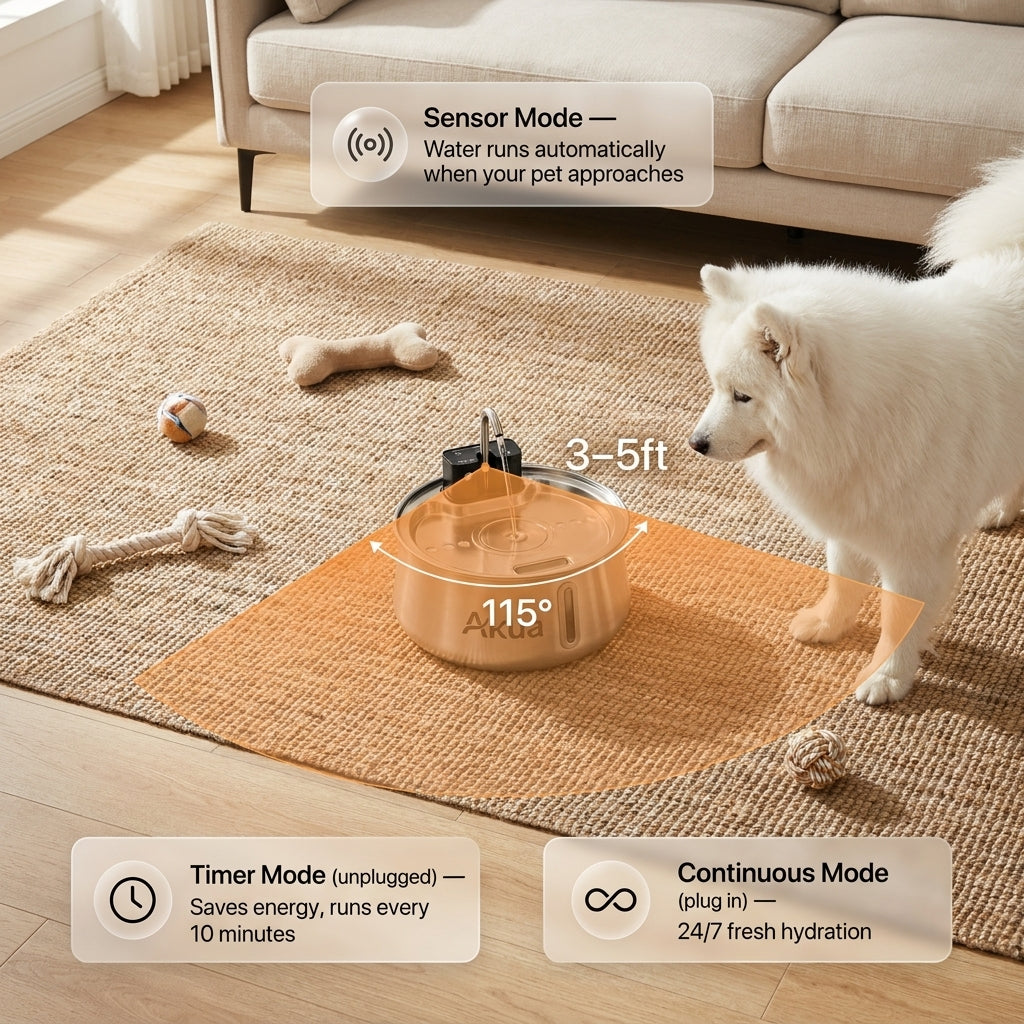 Akua® Wireless Dog Fountain
