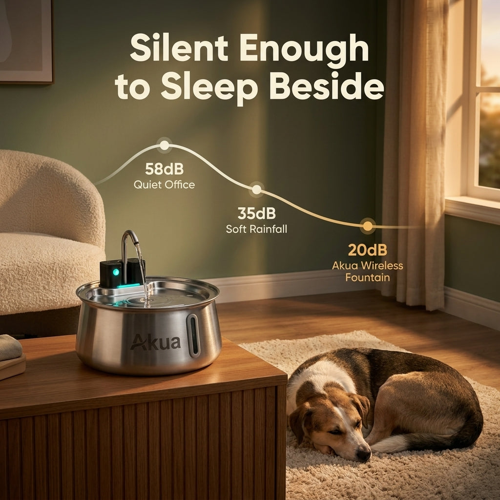 Akua® Wireless Dog Fountain