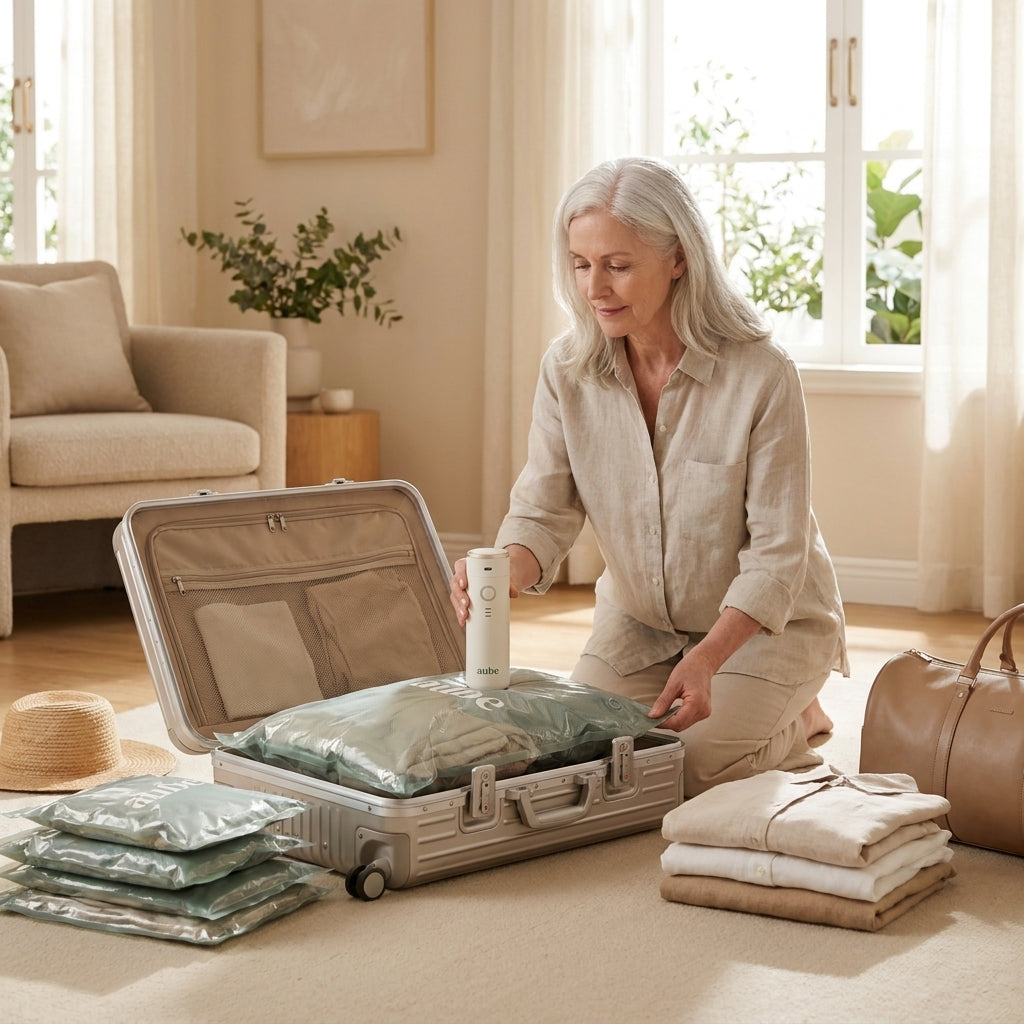 Aube® Vacuum Bag Pack Travel Set